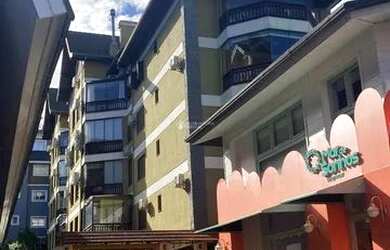 Imagem: O apartamento possui 1 Dormitório, 1 Banheiro, 1 Vaga na garagem