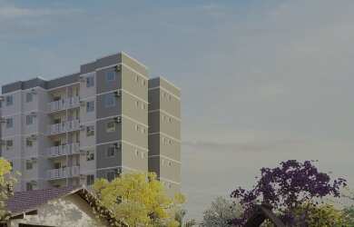 Imagem: O apartamento possui 3 Dormitórios, 2 Banheiros, 1 Vaga na