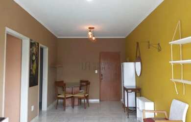 Imagem: O apartamento possui 1 Dormitório, 1 Banheiro, 1 Vaga na garagem