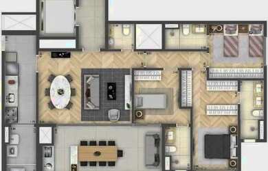 Imagem 11: 125m² Quartos 3 Banheiros 4 Vagas na garagem 2 Jd das acácias