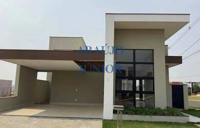 Imagem: A casa em condomínio possui 4 Dormitórios, 5 Banheiros, 4