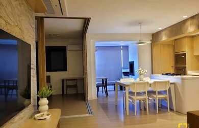 Imagem 3: Apto 2 dormitórios, 2 vagas ,mobiliado, com vista mar