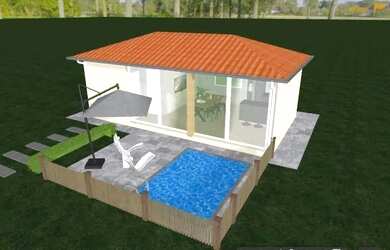 Imagem: A chácara possui 500m² de Área e está localizado em Serra