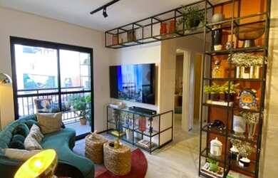 Imagem: O apartamento possui 2 Dormitórios, 2 Banheiros, 1 Vaga na