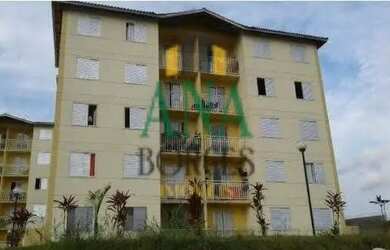 Imagem: O apartamento possui 2 Dormitórios, 1 Banheiro, 1 Vaga na garagem