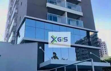 Imagem: O apartamento possui 1 Dormitório, 1 Banheiro, 1 Vaga na garagem