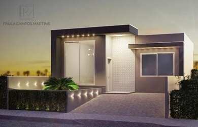 Imagem: A casa possui 2 Dormitórios, 1 Banheiro, 1 Vaga na garagem