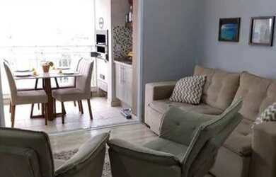 Imagem: O apartamento possui 3 Dormitórios, 2 Banheiros, 2 Vagas na