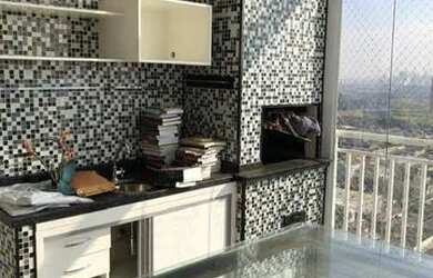 Imagem: O apartamento na cobertura possui 3 Dormitórios, 3 Banheiros