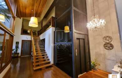 Imagem: A casa em condomínio possui 4 Dormitórios, 5 Banheiros, 5