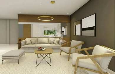 Imagem 10: Apartamento de 02 dormitório com sacada e churrasqueira na planta à...