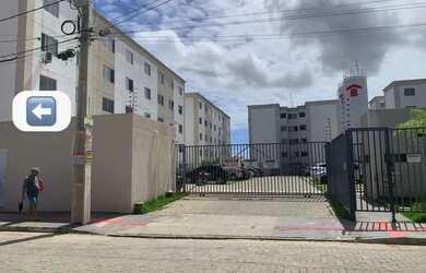 Imagem: O apartamento possui 2 Dormitórios, 1 Banheiro, 1 Vaga na garagem