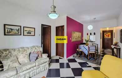 Imagem: O apartamento possui 1 Dormitório, 1 Banheiro, 1 Vaga na garagem