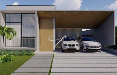 Imagem: A casa em condomínio possui 3 Dormitórios, 4 Banheiros, 4