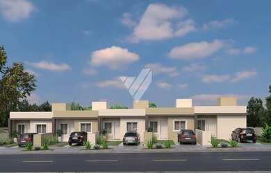 Imagem: A casa possui 2 Dormitórios, 1 Banheiro, 1 Vaga na garagem