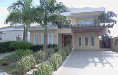 Imagem: A casa em condomínio possui 5 Dormitórios, 5 Banheiros, 4