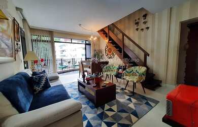 Imagem: O apartamento na cobertura possui 3 Dormitórios, 2 Banheiros