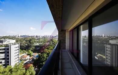 Imagem: O apartamento na cobertura possui 1 Dormitório, 3 Banheiros