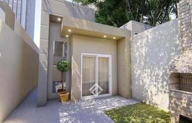 Imagem: A casa possui 1 Banheiro, 1 Vaga na garagem e 100m² de Área