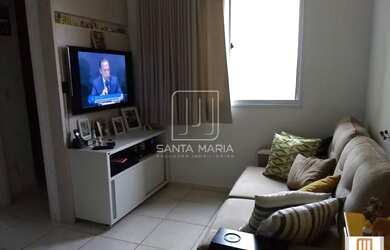 Imagem: O apartamento possui 2 Dormitórios, 1 Banheiro, 1 Vaga na garagem