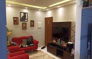 Imagem: O apartamento possui 2 Dormitórios, 2 Banheiros, 1 Vaga na