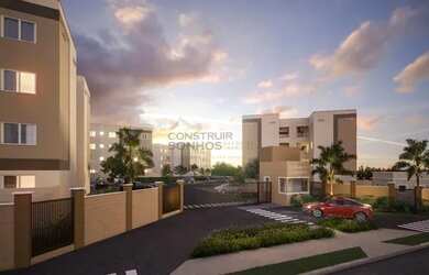 Imagem: O apartamento possui 2 Dormitórios, 1 Banheiro, 1 Vaga na garagem