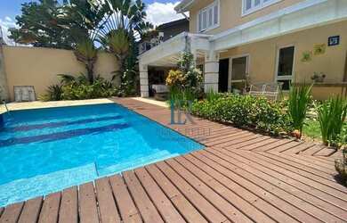 Imagem: A casa em condomínio possui 4 Dormitórios, 5 Banheiros, 5