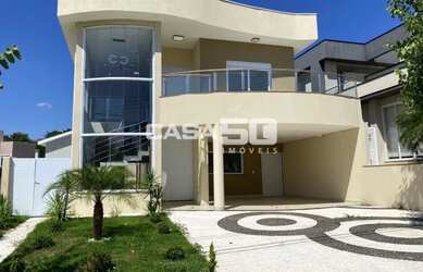 Imagem: A casa em condomínio possui 3 Dormitórios, 5 Banheiros, 4