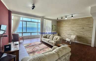 Imagem 1: Apartamento venda frente Mar 4 quartos 3 vagas Boqueirão Santos/SP