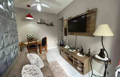 Imagem: O apartamento possui 3 Dormitórios, 1 Banheiro, 1 Vaga na garagem