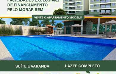 Imagem: O apartamento possui 3 Dormitórios, 2 Banheiros, 1 Vaga na