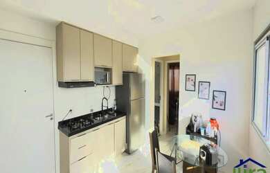 Imagem: Apartamento de 36m² Semi-mobiliado Com 2 Dormitorios e 1 Vaga