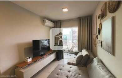 Imagem: O apartamento possui 2 Dormitórios, 3 Banheiros, 2 Vagas na