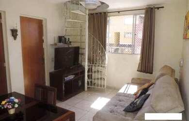 Imagem: O apartamento na cobertura possui 2 Dormitórios, 1 Banheiro