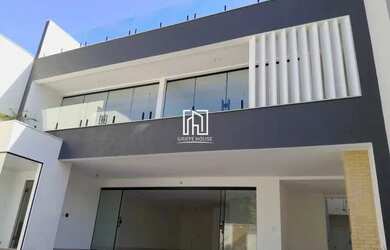 Imagem: A casa em condomínio possui 4 Dormitórios, 5 Banheiros, 3