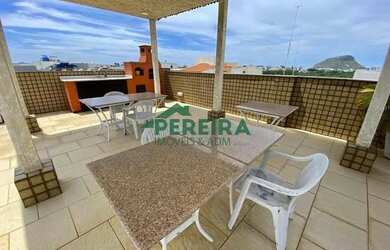 Imagem: O apartamento na cobertura possui 4 Dormitórios, 5 Banheiros