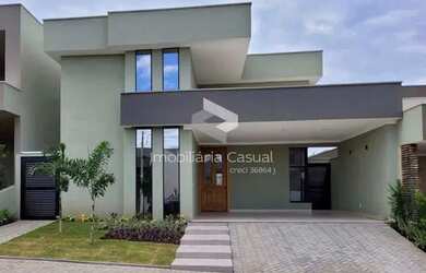 Imagem: A casa em condomínio possui 3 Dormitórios, 4 Banheiros, 4