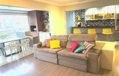 Imagem: O apartamento possui 2 Dormitórios, 2 Banheiros, 2 Vagas na