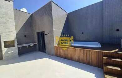 Imagem: O apartamento na cobertura possui 4 Dormitórios, 3 Banheiros