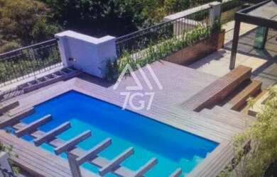 Imagem: O apartamento na cobertura possui 3 Dormitórios, 5 Banheiros