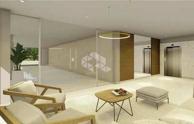 Imagem 11: Apartamento de 02 dormitório com sacada e churrasqueira na planta à...