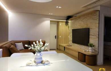 Imagem 5: Apto 2 dormitórios, 2 vagas ,mobiliado, com vista mar