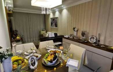 Imagem: O apartamento possui 3 Dormitórios, 2 Banheiros, 2 Vagas na