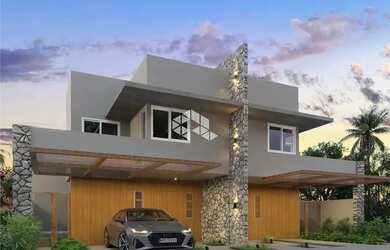 Imagem: A casa em condomínio possui 3 Dormitórios, 2 Banheiros, 2