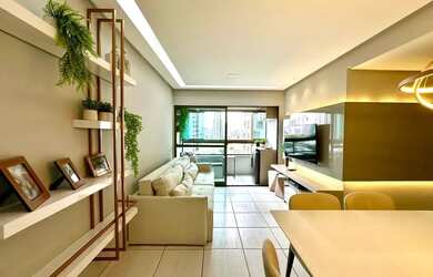 Imagem: O apartamento possui 2 Dormitórios, 2 Banheiros, 1 Vaga na