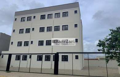 Imagem: O apartamento possui 1 Dormitório, 1 Banheiro, 1 Vaga na garagem