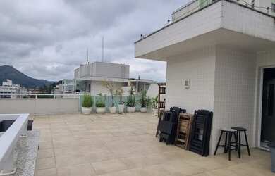 Imagem: O apartamento na cobertura possui 3 Dormitórios, 3 Banheiros