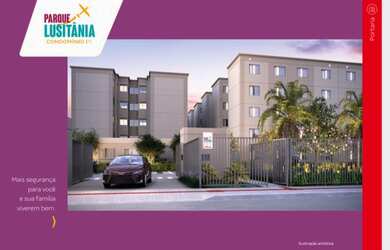 Imagem: O apartamento possui 2 Dormitórios, 1 Banheiro, 2 Vagas na