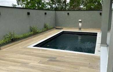 Imagem: A casa em condomínio possui 3 Dormitórios, 3 Banheiros, 2