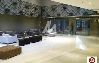 Imagem: O apartamento possui 1 Dormitório, 1 Banheiro, 1 Vaga na garagem